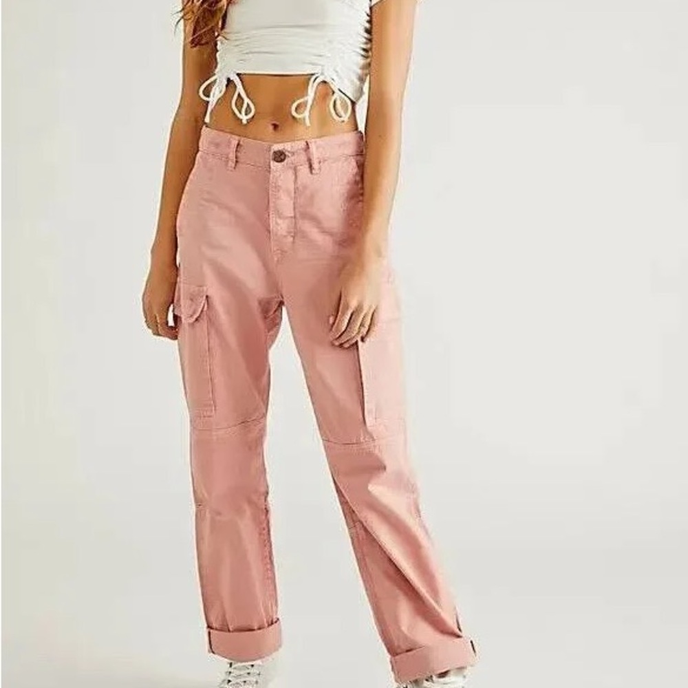 One Teaspoon Free People Cargo Motion Pants